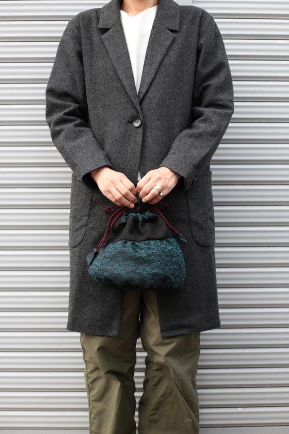 kabocha bag/kimono no.6. Size S 1枚目の画像