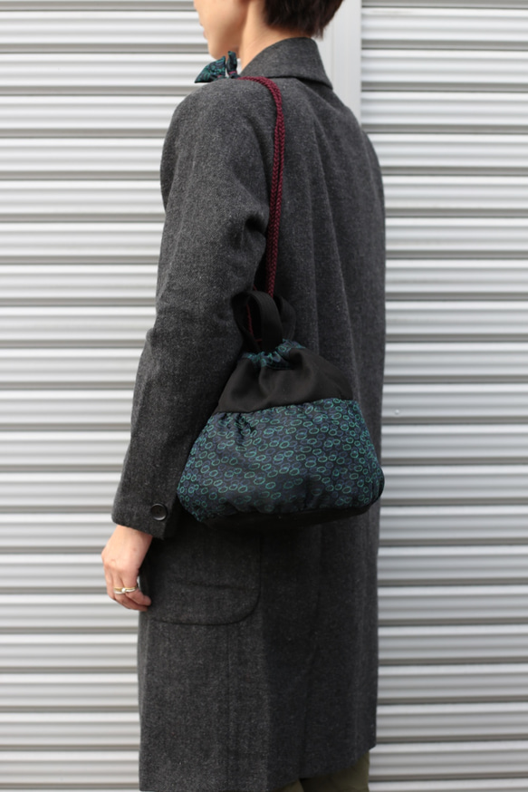 kabocha bag/kimono no.6. Size S 2枚目の画像