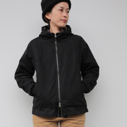 DOKA jacket / black (red zao) 3枚目の画像