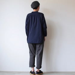 Itutume shirts / navy 5枚目の画像