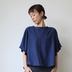 TeeT tops/D.indigo 1枚目の画像