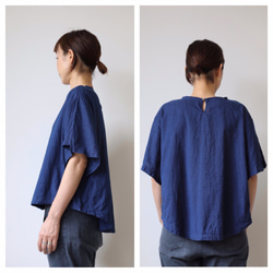 TeeT tops/D.indigo 2枚目の画像