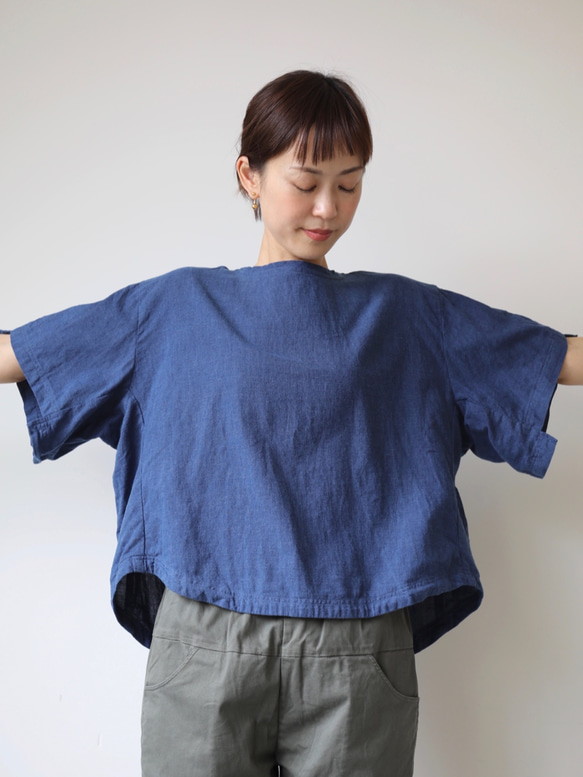 TeeT tops/L.indigo 3枚目の画像