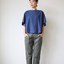 TeeT tops/L.indigo 4枚目の画像