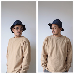 ray hat / black×denim 4枚目の画像