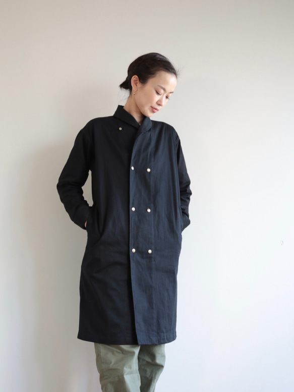 dipper coat/ kuro 2枚目の画像