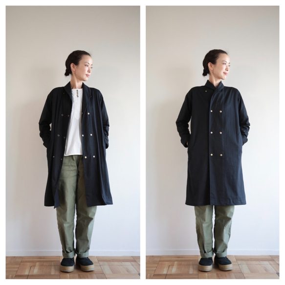 dipper coat/ kuro 3枚目の画像