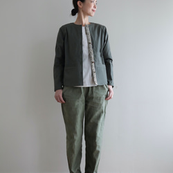 Paris jacket / lue special / khaki-C 3枚目の画像