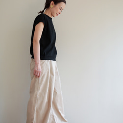 shiki pants / light beige 2枚目の画像