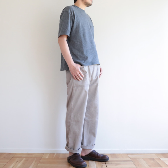 Baker pants Ⅱ/ light gray 1枚目の画像