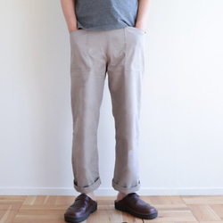 Baker pants Ⅱ/ light gray 2枚目の画像