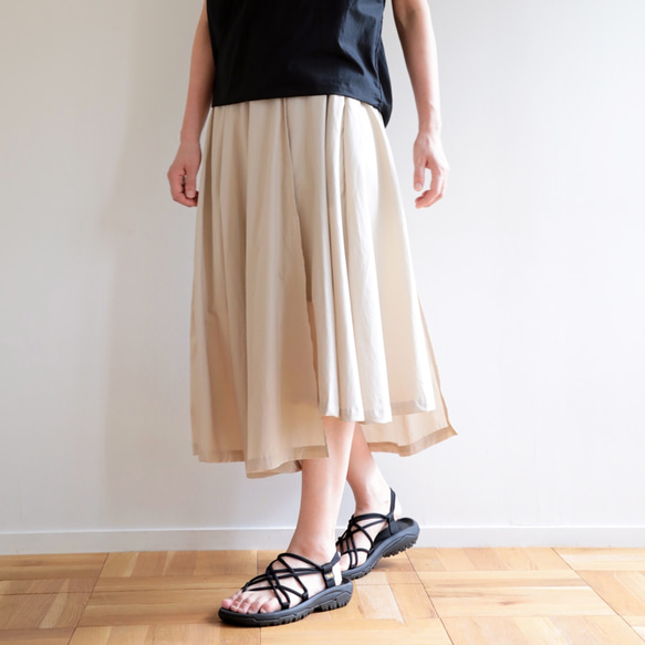 Pechu skirt / light beige 7枚目の画像