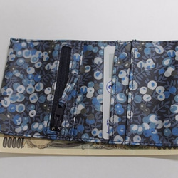 小さな二つ折り財布＊リバティービニコ　ｳｨﾙﾄｼｬｰ 3枚目の画像