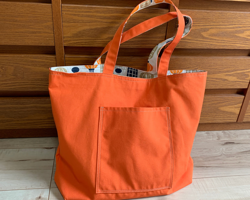 極美品　20L パタゴニア　トランスポート　トートバッグ 大容量　旅行　オレンジ patagonia パタゴニア＞トランスポート トート - 中古アウトドア