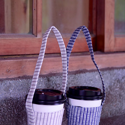 Coffee sleeve_ECO stripe 2枚目の画像