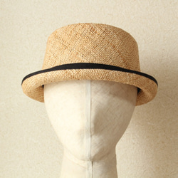 porkpie hat [bao] 57.5cm　麦わら帽子　夏の帽子 4枚目の画像