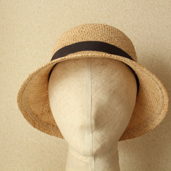 frattop cloche [bao]gray 59cm　麦わら帽子　夏の帽子 3枚目の画像