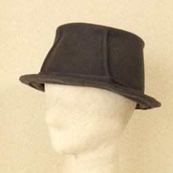 crease hat [wool] warm grey 58cm 2枚目の画像