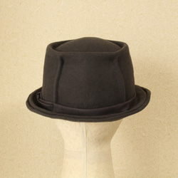 crease hat [wool] warm grey 58cm 4枚目の画像