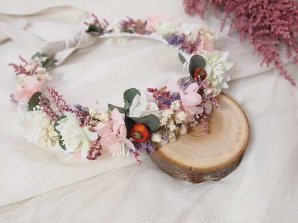 baby&kids flower crown#3* 雑貨・その他 la nature 通販｜Creema 