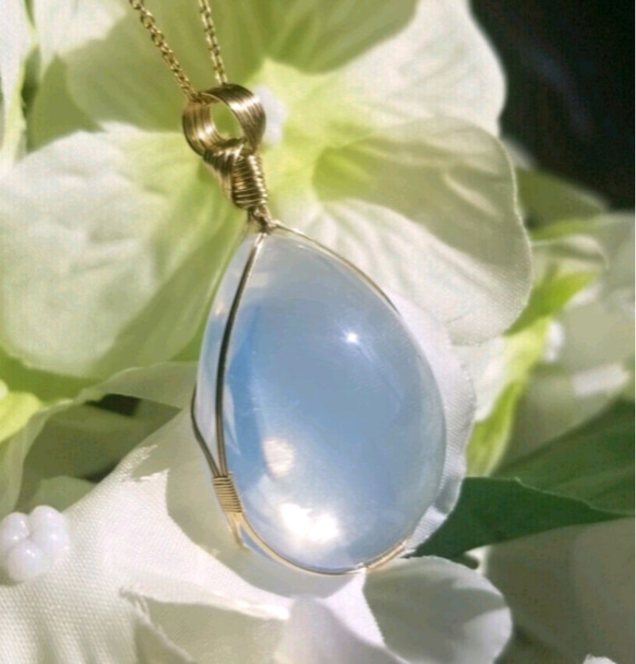 アンダラクリスタルペンダントトップ エラネバダ産アンダラクリスタル ☆宝石質～Gem Emerald Sift