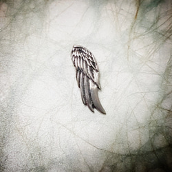 天使羽翼 銀黏土手作項墬 第3張的照片