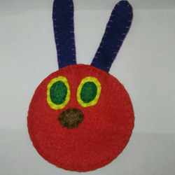 はらぺこあおむし ボタン通し ハンドメイド 4枚目の画像