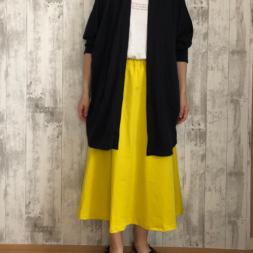 【ROTATE】エレガント♪YELLOW スカート 楽天市場】スカート ドット フレア タック 水玉 ロング