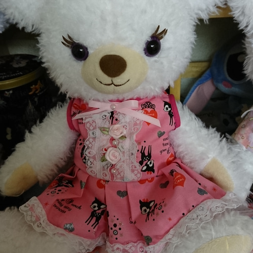 AngelicPretty バンビ ぬいぐるみバッグ Lovely Lyrical Bunny Plush Pouch by Angelic Pretty