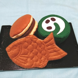 フェルトおままごと 和菓子セット 3枚目の画像