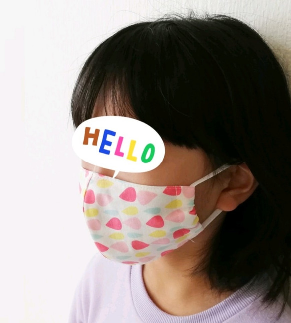 ★選べる2枚セット★立体型マスク☆シーチング&ダブルガーゼ 6枚目の画像