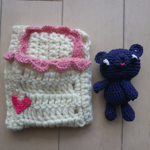 あ*様 Melloloy ふとん　くま 西川 京都西川 掛け布団カバー シングルロング 150×210cm くま