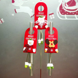 サンタクロース  ドアノブ・フック用クリスマス オーナメント 5枚目の画像