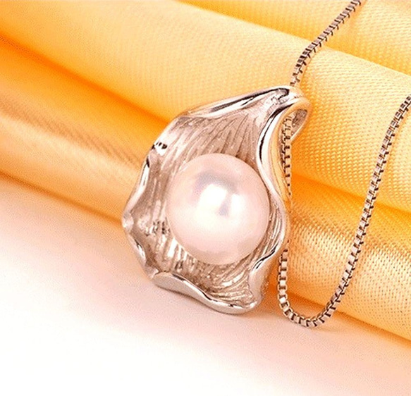 elegant 淡水真珠ネックレス 2枚目の画像