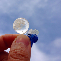 【受注制作】紫陽花 イヤリング 4枚目の画像