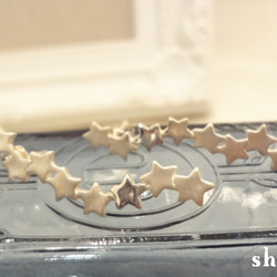 【再販】little star line pierce（sv） 2枚目の画像