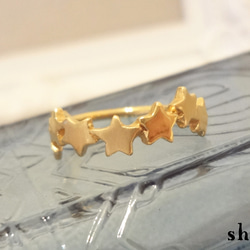 【再販】little star ring（gd） 1枚目の画像