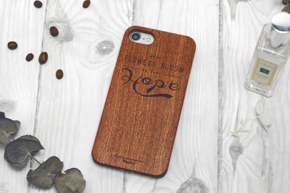 [フレンド]の選択の贈り物 - 木製iPhoneの携帯電話シェル 6枚目の画像