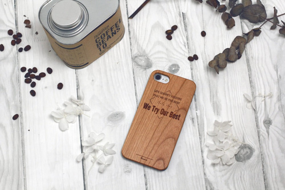 選択した[ウォーム]贈り物 - 木製iPhoneの携帯電話シェル 3枚目の画像