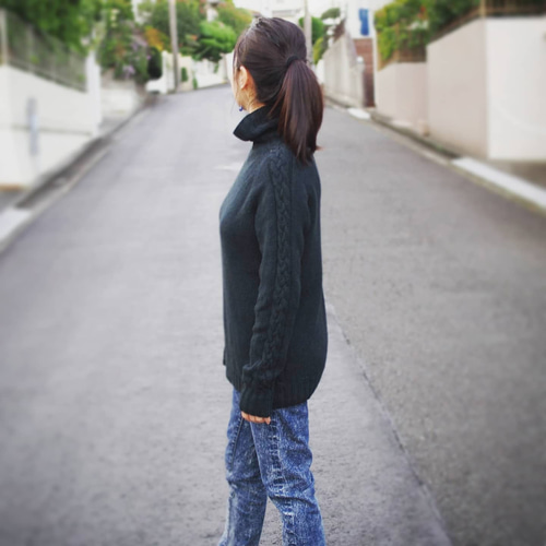 ヤク100% タートルネックニット【カラー限定受注製作】 ニット