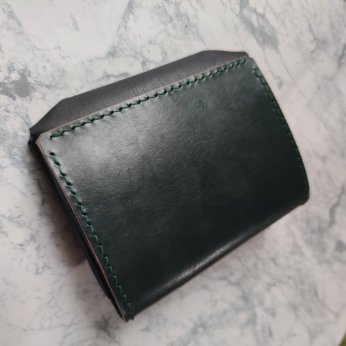 本革 ヌメ革 ブライドルレザー ミドルウォレット ミドル財布 革財布  