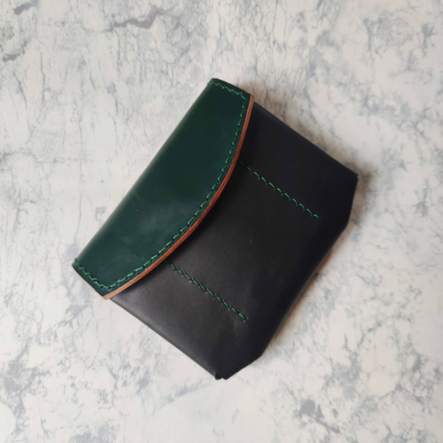 本革 ヌメ革 ブライドルレザー ミドルウォレット ミドル財布 革財布  