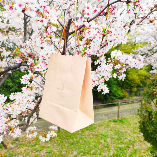 ちょっとしたお出かけにぴったり。本革レザー ヌメ革ナチュラル