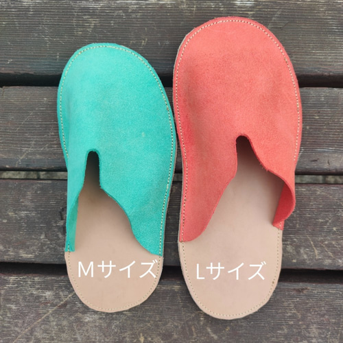レザールームシューズ(底なし:受注製作) | On the river WEB STORE