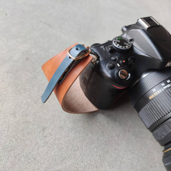 真皮、鞣革 相機支架腕帶 可用於單眼相機和無反光鏡相機 [特色] 第1張的照片