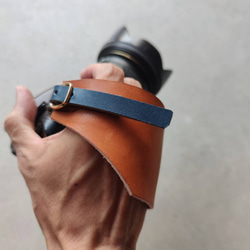 真皮、鞣革 相機支架腕帶 可用於單眼相機和無反光鏡相機 [特色] 第6張的照片