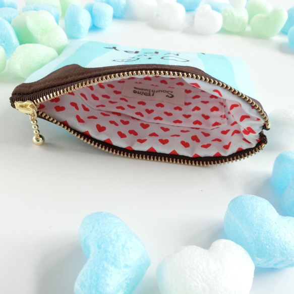 【mint Chocolate】Smile Flat Pouch 第2張的照片