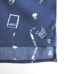 [Midnight Blue] Large Handkerchief Full of Stationeries 第2張的照片