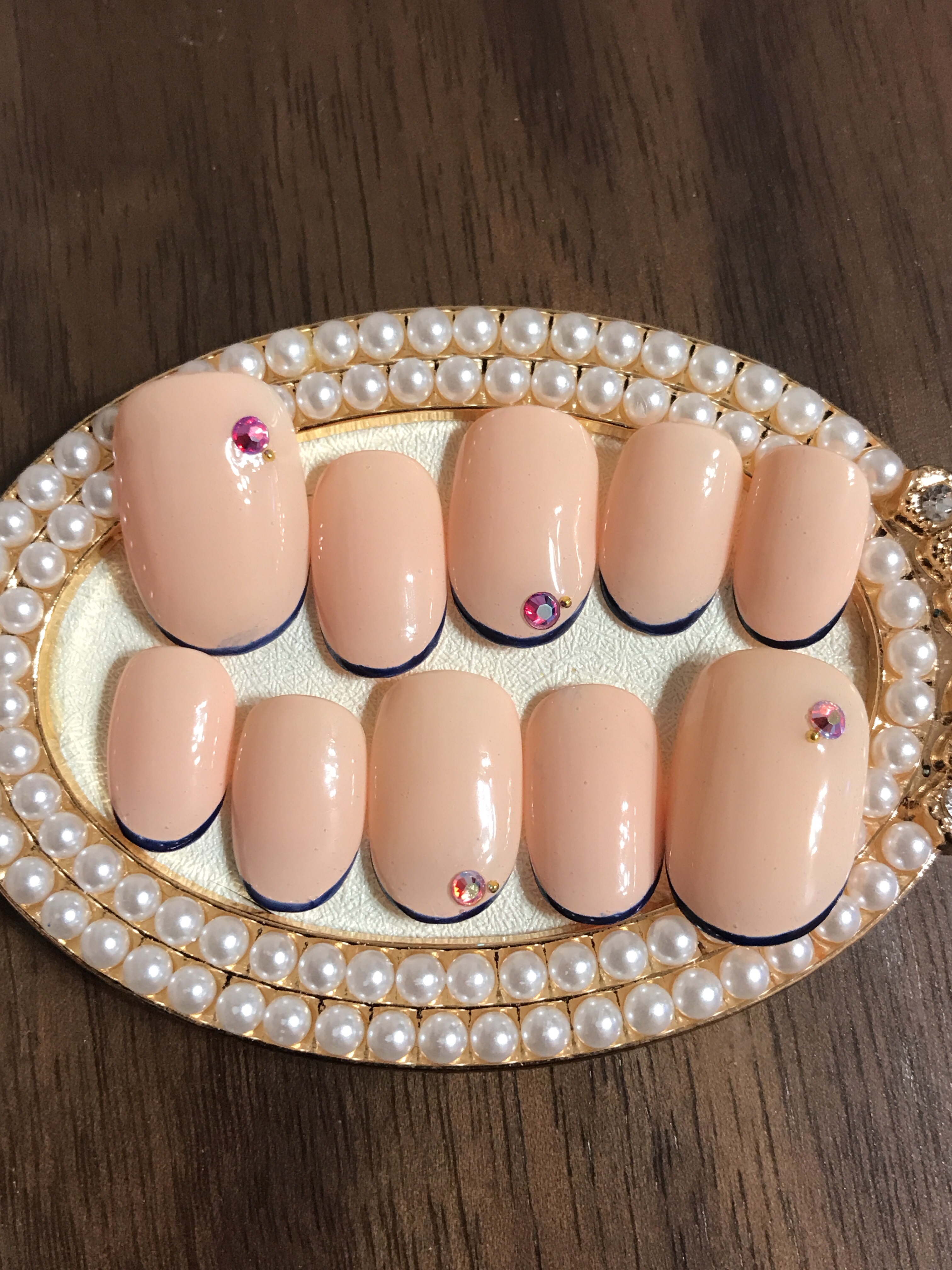 冬物セール❤️あめとSHOP❤️ ネイルチップ オーダー スキニーオーバル 冬物セール❤️あめとSHOP❤️ ネイルチップ オーダー スキニーオーバル