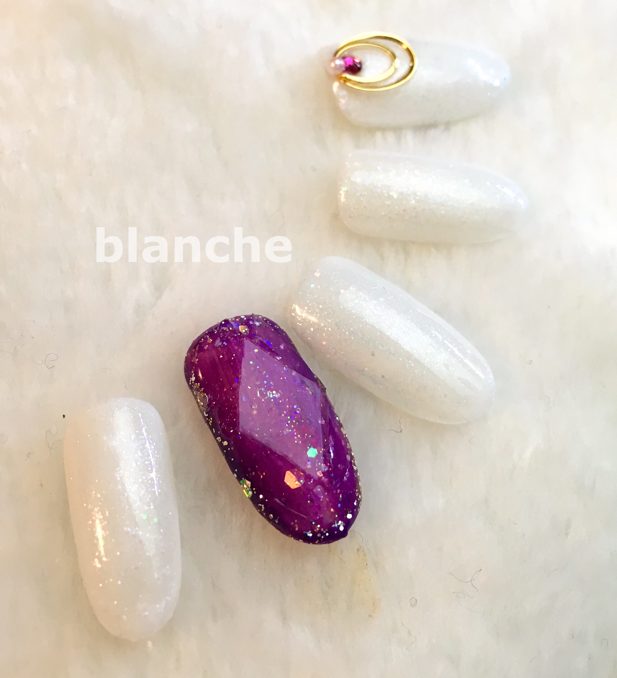 BLANCHE 宝石ネイル ネイルチップ（つけ爪） blanche 通販